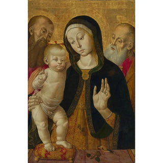 Bernardino Fungai - Madonna and Child with Two Hermit Saints.webp