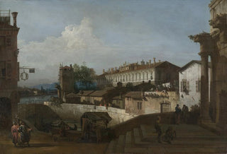 Bernardo Bellotto - The Lock at Dolo.webp