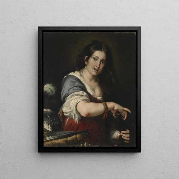 Bérénice - Bernardo Strozzi — kehystetty taideteos seinällä