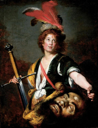 Bernardo Strozzi - David with the Head of Goliath.webp