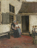 Potins de voisinage - Bernardus Johannes Blommers — näkymä teoksesta