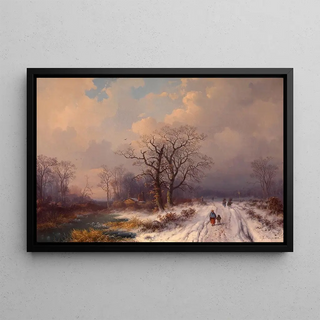 Bernhard Fiedler - Schneelandschaft.webp