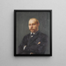 John Jörsterin 1861-1918 - Bernhard Störmann — kehystetty taideteos seinällä