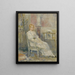 Alice Gamby dans le salon - Berthe Morisot — kehystetty taideteos seinällä