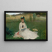 Luenta - Berthe Morisot — kehystetty taideteos seinällä