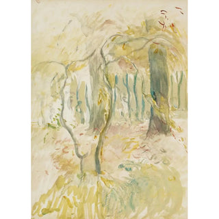 Metsänaluskäytävä - Berthe Morisot — näkymä teoksesta