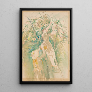 Berthe Morisot - Study for The Cherry Tree.webp