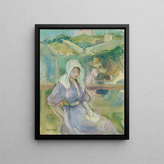 Berthe Morisot - Sur La Plage Portrieux.webp