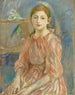Taiteilijan tytär ja papukaija - Berthe Morisot — näkymä teoksesta