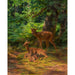 Maalauksen jäljennös Biches et cerf au repos - Rosa Bonheur