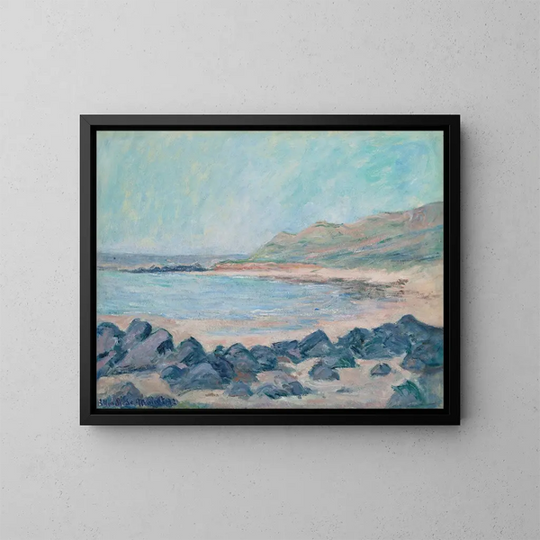 Rantamaisema - Blanche Hoschedé-Monet — kehystetty taideteos seinällä