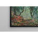 Maalauksen jäljennös Oliivipuut puutarhassa Moreno - Claude Monet