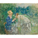 Maalauksen jäljennös Bois de Boulogne - Berthe Morisot