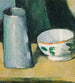 Bol ja maitokannu - Paul Cézanne — näkymä teoksesta