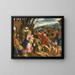 Adoration des bergers - Bonifacio Veronese — kehystetty taideteos seinällä