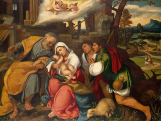 Bonifacio Veronese - The Adoration Of The Shepherds.webp