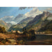 Maalauksen jäljennös Bonneville, Savoie - Joseph Mallord William Turner