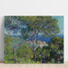Maalauksen jäljennös Bordighera - Claude Monet