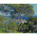 Maalauksen jäljennös Bordighera - Claude Monet