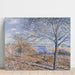 Maalauksen jäljennös Bords du Loing, syksyn vaikutus - Alfred Sisley