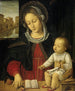 Vierge à l'Enfant - Borgognone — näkymä teoksesta