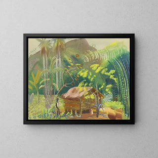 Boris Grigoriev - Native Hut Brazil.webp