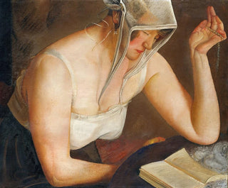 Boris Grigoriev - Woman Reading.webp