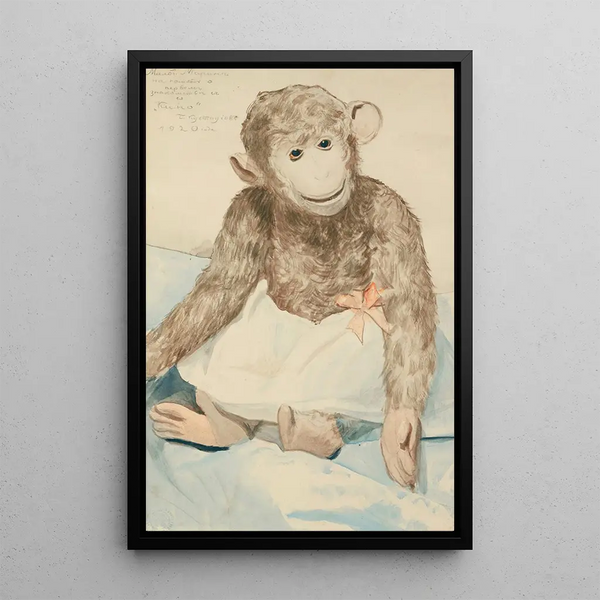 Boris Kustodiev - The Toy Monkey.webp