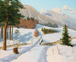 Boris Vasilievich Bessonov - Winter In Dauphin.webp