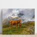 Maalauksen jäljennös Highland-häränmaalaus - Rosa Bonheur