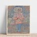 Maalauksen jäljennös Poika hienossa puvussa - Paul Klee