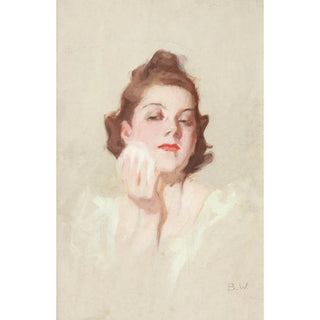 Brynolf Wennerberg - Mdchen mit Puderquaste.webp
