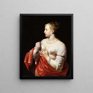 Caesar Van Everdingen - Female Figure Possibly Lucretia.webp