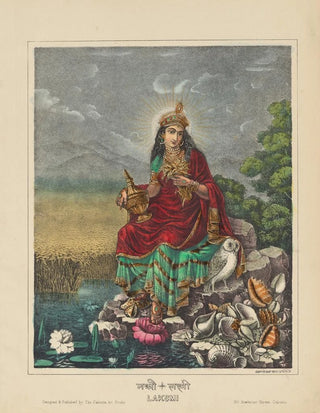 Calcutta Art Studio - Goddess Laksmi.webp