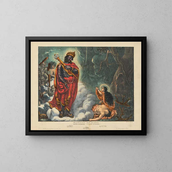 Savitri - Calcutta Art Studio — kehystetty taideteos seinällä