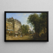 Boulevard Montmartre - Caleb Robert Stanley — kehystetty taideteos seinällä