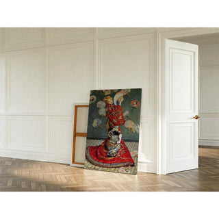 Camille Monet en costume japonais - Claude Monet | Reproduction Tableau Décoration murale affiche copie