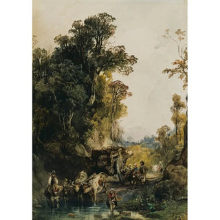 CamilleJosephEtienne Roqueplan - The Timber Waggon.webp