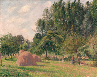 Camille Pissarro - Haystacks Morning ragny.webp