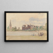 Camille Pissarro — kehystetty taideteos seinällä
