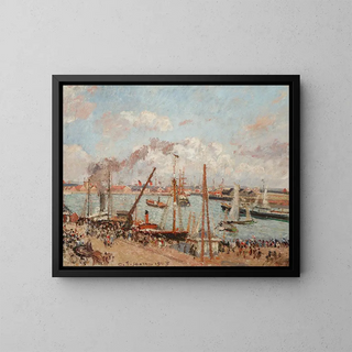 Camille Pissarro - LAnse des Pilotes aprsmidi temps ensoleill Le Havre.webp