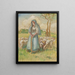 Le Berger - Camille Pissarro — kehystetty taideteos seinällä