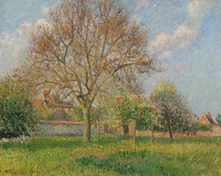 Camille Pissarro - Le grand noyer  ragny aprsmidi.webp