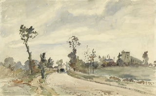 Camille Pissarro - Louveciennes Route de SaintGermain.webp