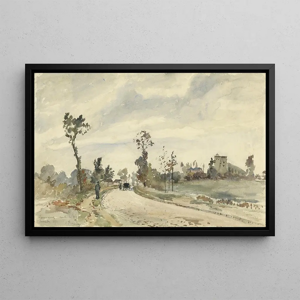 Camille Pissarro - Louveciennes Route de SaintGermain.webp