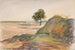 Maisemamaalaus Éragnyssä - Camille Pissarro — näkymä teoksesta