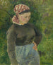 Paysanne - Camille Pissarro — näkymä teoksesta