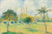 Pommiers-maalaus, syksyn vaikutus - Camille Pissarro — näkymä teoksesta