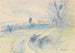 Pontoise-maalaus - Camille Pissarro — näkymä teoksesta
