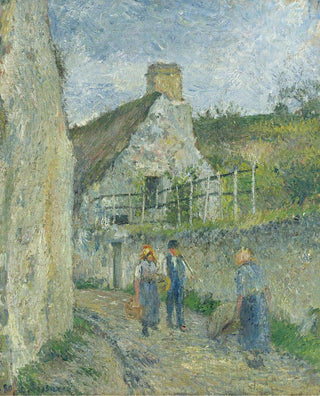 Camille Pissarro - Rue Des Roches Au Valhermeil Auvers Sur Oise.webp